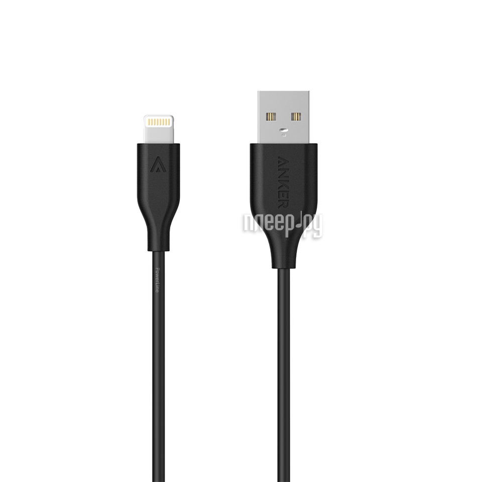  Anker PowerLine USB - Lightning A8111H12 0.9m Black  1065 