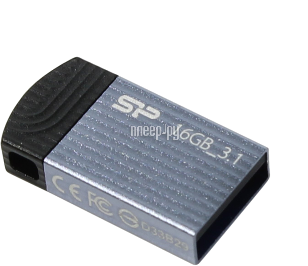 USB Flash Drive 16Gb - Silicon Power Jewel J20 USB 3.0 Blue SP016GBUF3J20V1B