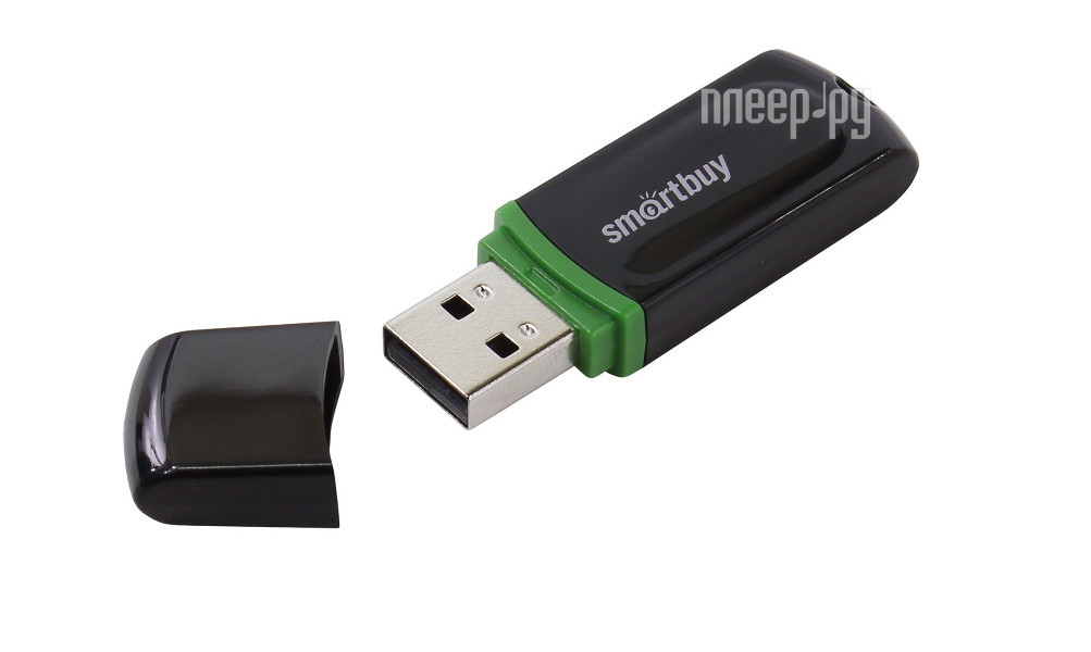 USB Flash Drive 8Gb - SmartBuy Paean Black SB8GBPN-K 