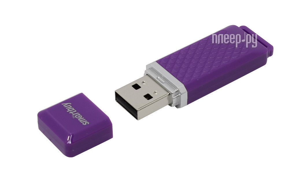 USB Flash Drive 8Gb - SmartBuy Quartz series Purple SB8GBQZ-V  212 