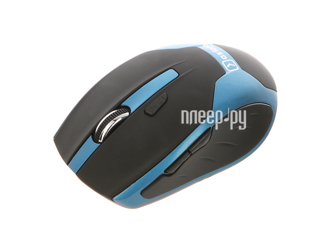 Мышь беспроводная Oxion OMSW007 Blue