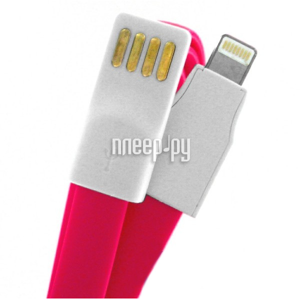  Krutoff USB - Lightning  iPhone 5 / 5C / 5S 1m Pink 14135