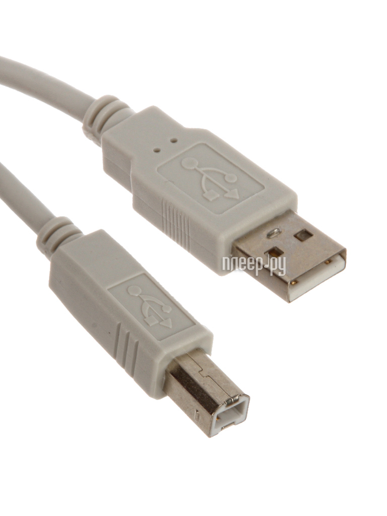  Prolike USB 2.0 AM-BM 1.8m Grey PL-USB2.0-AM-BM-1,8  304 