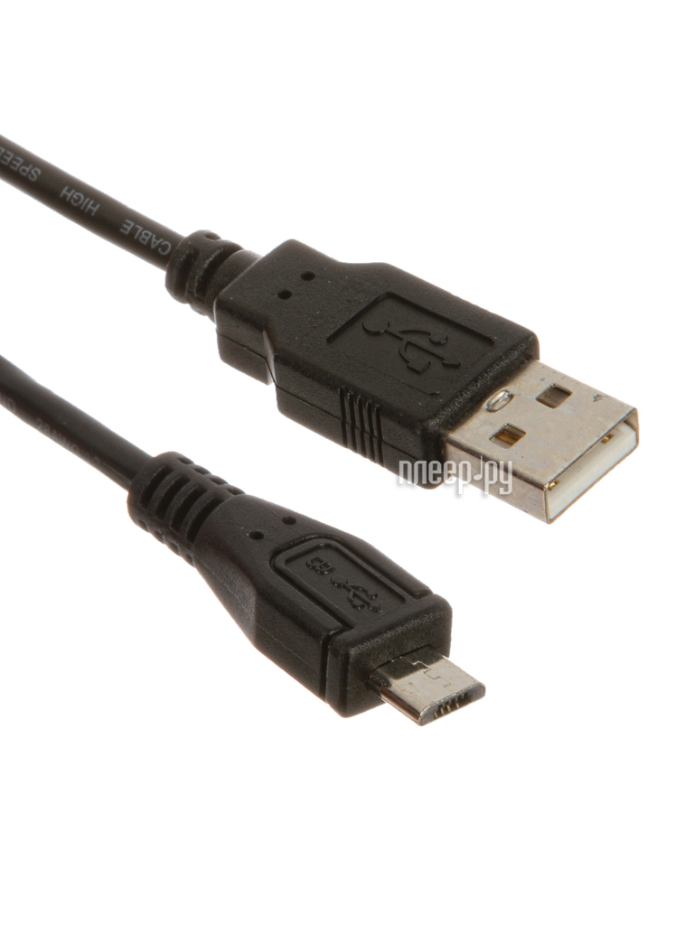  Prolike USB 2.0 Micro 5-pin AM-BM 1.8m Black