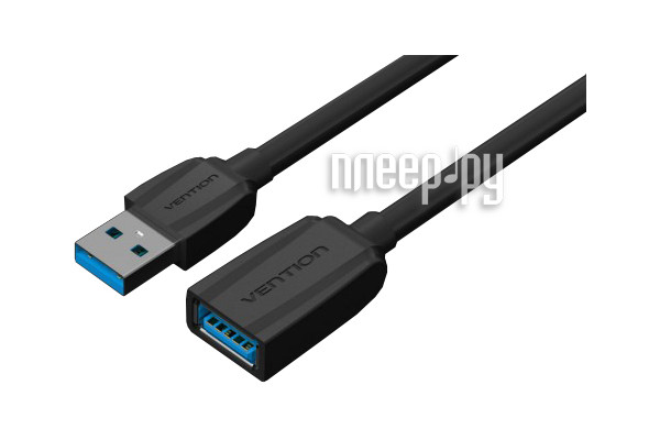  Vention USB 3.0 AM - AF 0.5m Black Edition VAS-A45-B050
