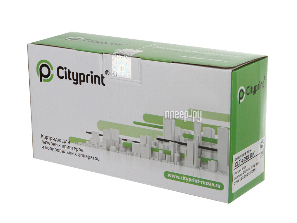  Cityprint CLT-K409S Black  Samsung CLP-310 / N CLP-315 / W CLX-3170FN / 3175N / FN / FW  677 