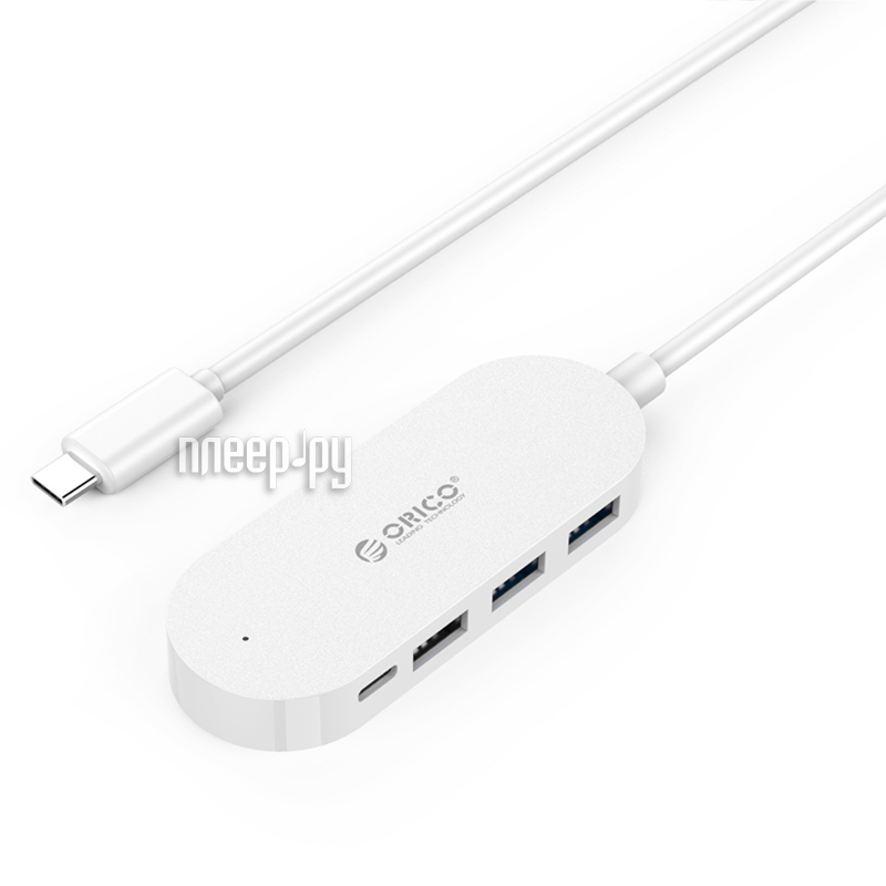  USB Orico HC1-WH 4-Ports White 