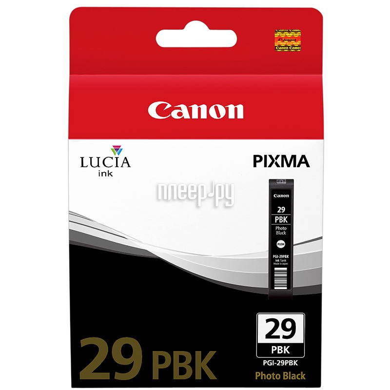  Canon PGI-29PBK Photo Black  Pixma Pro 1 4869B001  1409 
