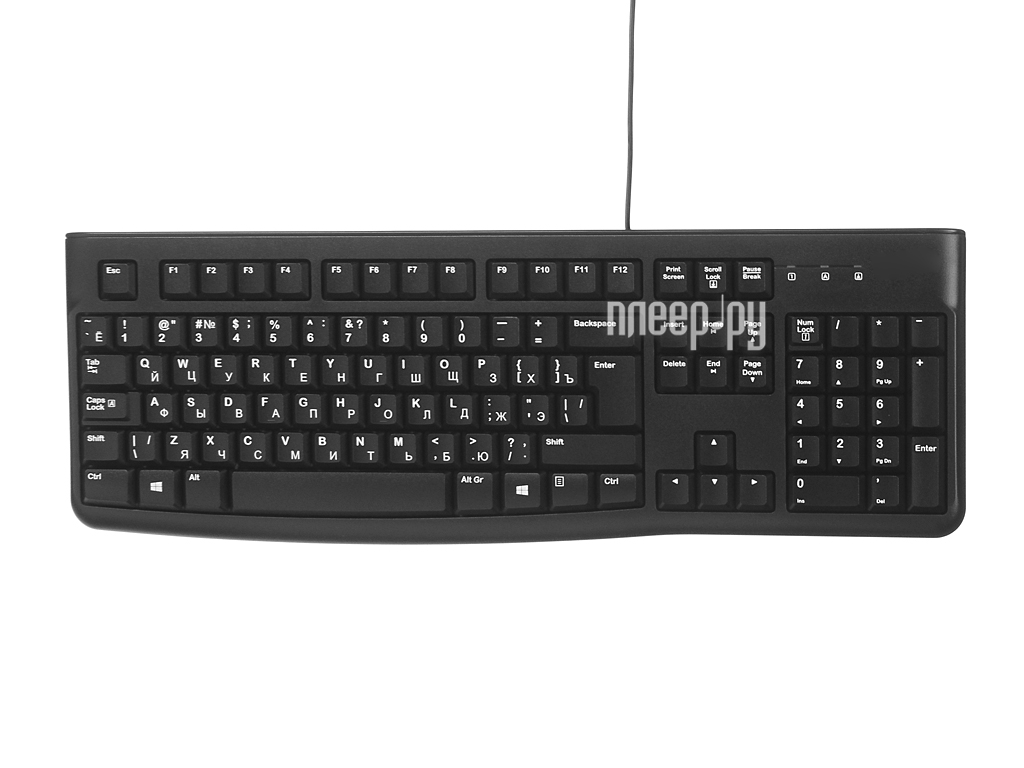  Logitech Keyboard K120 Black USB 920-002522