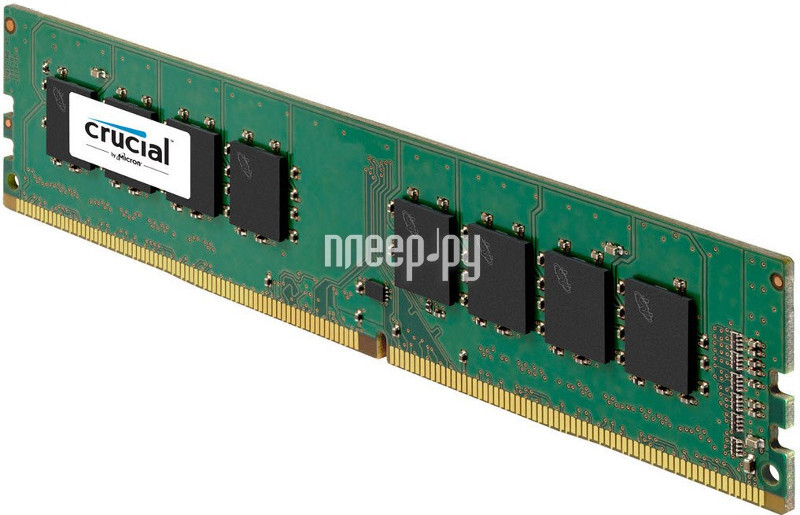   Crucial DDR4 UDIMM 2133MHz PC4-17000 CL15 - 16Gb