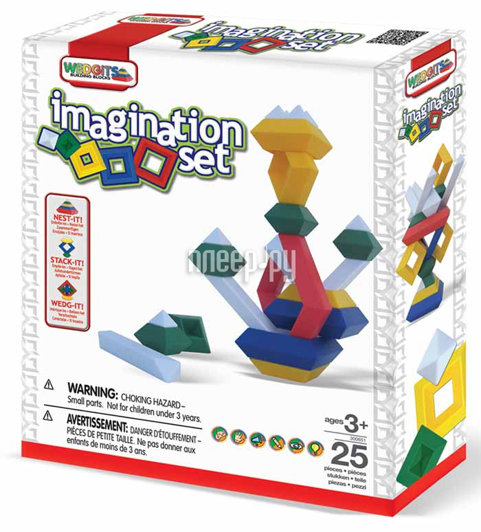  Wedgits Imagination Set 25 . 300651 