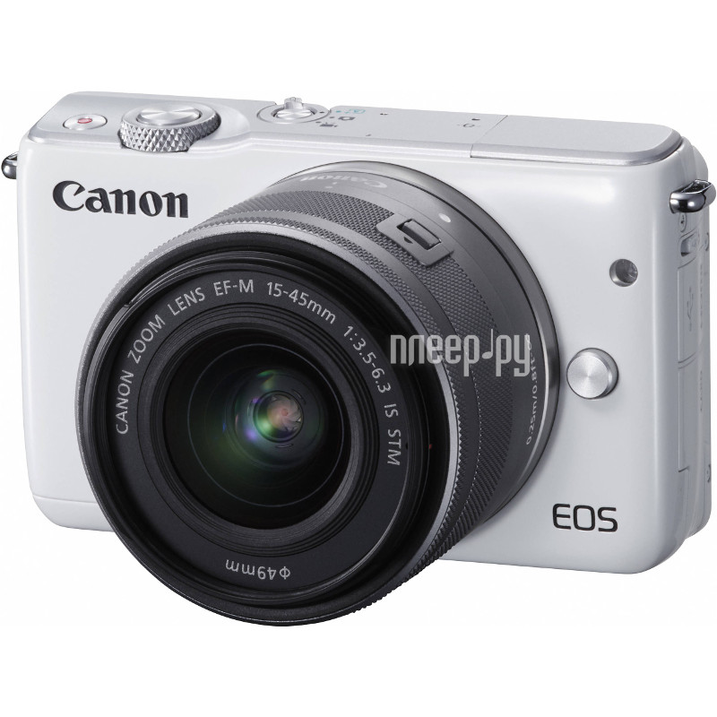  Canon EOS M10 Kit 15-45 IS STM White
