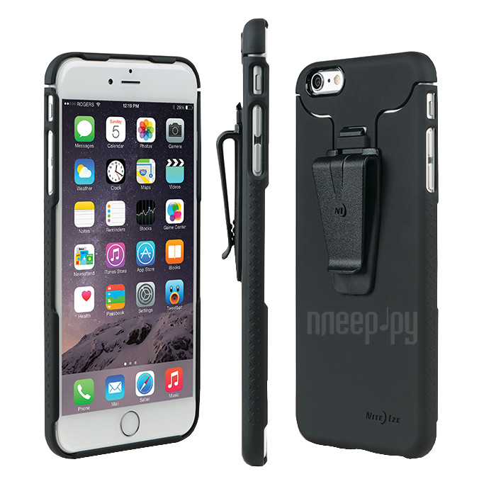   Nite Ize Connect Case  APPLE iPhone 6 Plus Black STCNTI6P-01-R8 
