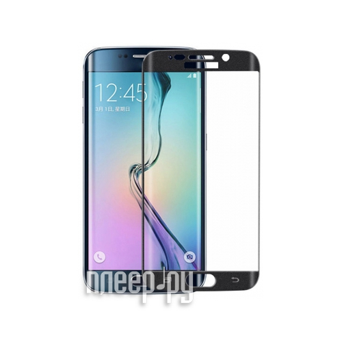    Samsung Galaxy S7 Edge Ainy Full Screen Cover 3D 0.2mm Black 