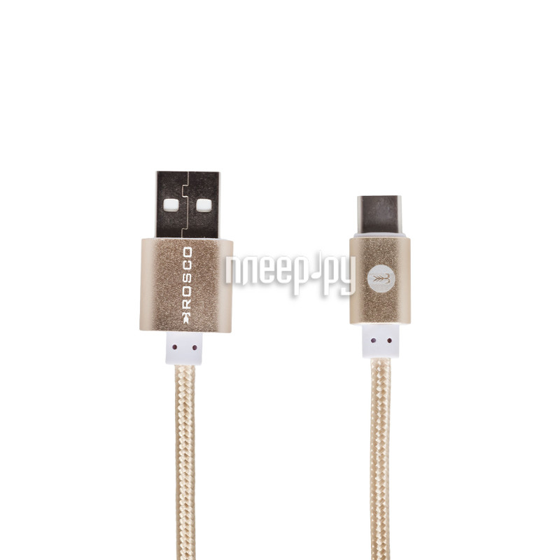  BROSCO USB - Type-C Gold CABLE-TYPE-C-GOLD  662 