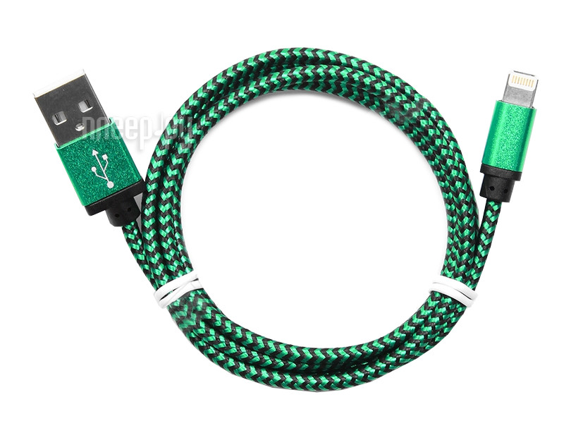  Gembird Cablexpert USB AM / Lightning 8P 1m Green CC-ApUSB2gn1m  351 