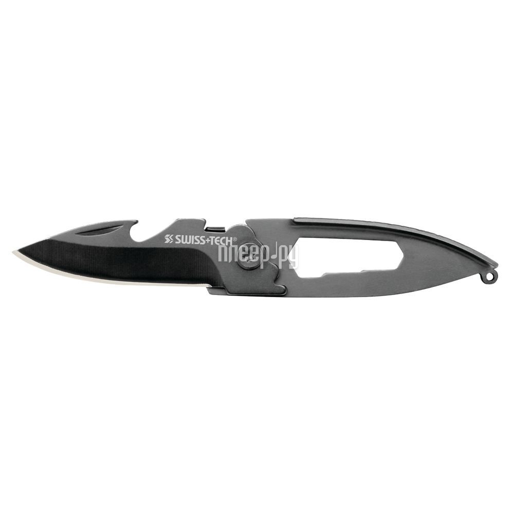  Swiss+Tech BLAK Slim Knife Multitool ST45019 