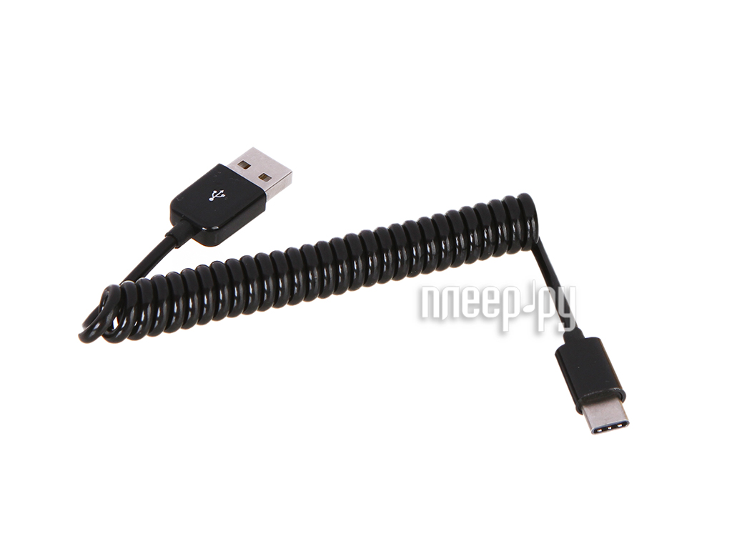  Palmexx USB Type-C - USB 1m Black PX / CBL-TWIST-USBC-1m-BLK