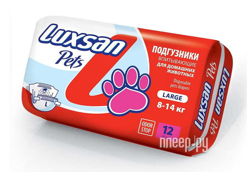  Luxsan Pets Premium 12 Large 8-14kg 12 312 