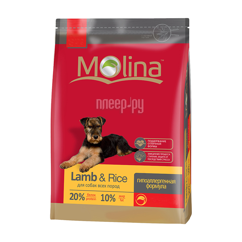  Molina Adult Lamb & Rice All Breed  c  15kg   1095 