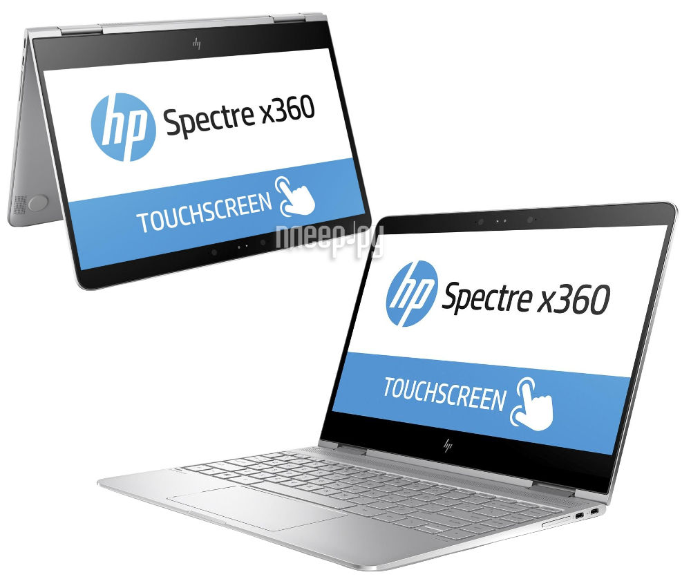 HP Spectre x360 13-w000ur X9X80EA (Intel Core i5-7200U 2.5 GHz / 8192Mb / 256Gb SSD / No ODD / Intel HD Graphics / Wi-Fi / Bluetooth / Cam / 13.3 / 1920x1080 / Touchscreen / Windows 10 64-bit)  73085 