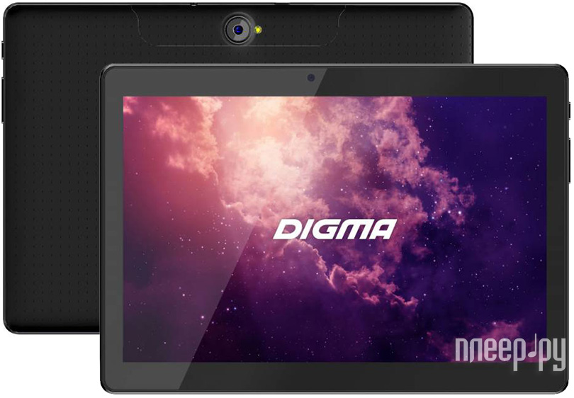  Digma Plane 1601 3G Black PS1060MG (MediaTek MTK8321 1.3 GHz / 1024Mb / 8Gb / GPS / Wi-Fi / Bluetooth / Cam / 10.1 / 1280x800 / Android)