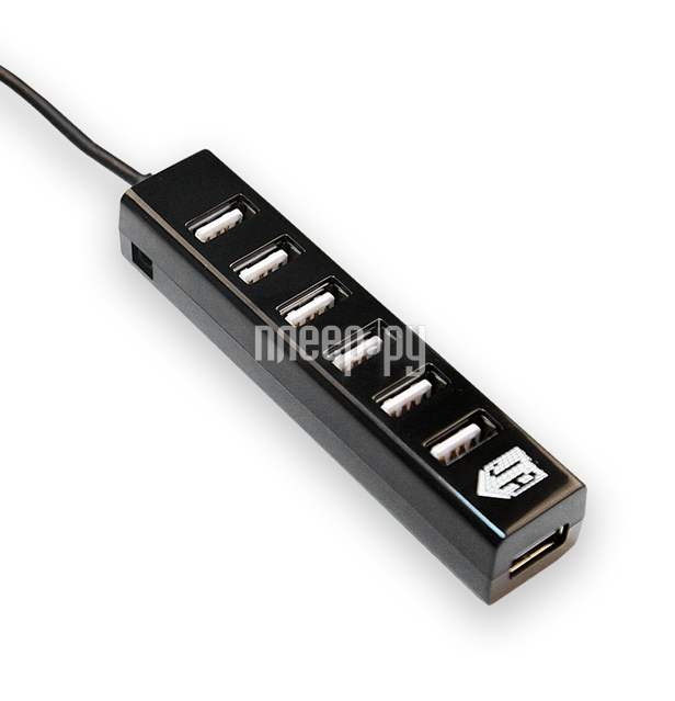  USB Jet.A JA-UH17 USB 7 ports Black 