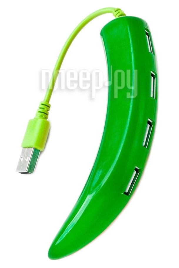  USB Bradex  USB 4 ports Green SU 0044 