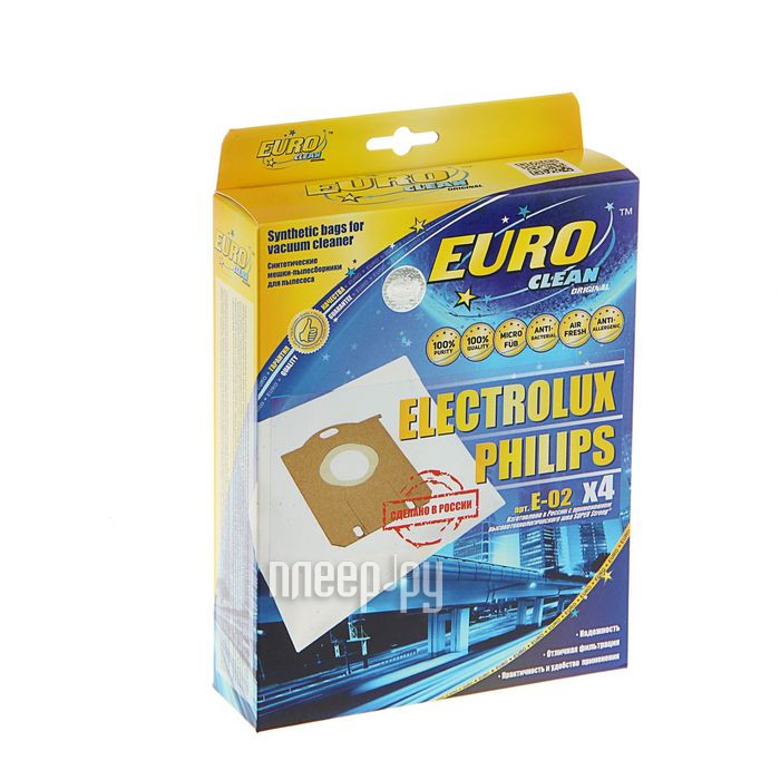  EURO Clean E-02 / 4 -  Electrolux S-Bag