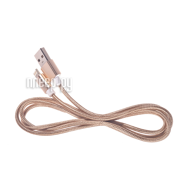  Solomon 2-in-1 Dual Fit Lightning / MicroUSB 1m Gold  388 
