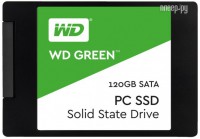 Жесткий диск 120Gb - Western Digital WD Green WDS120G1G0A