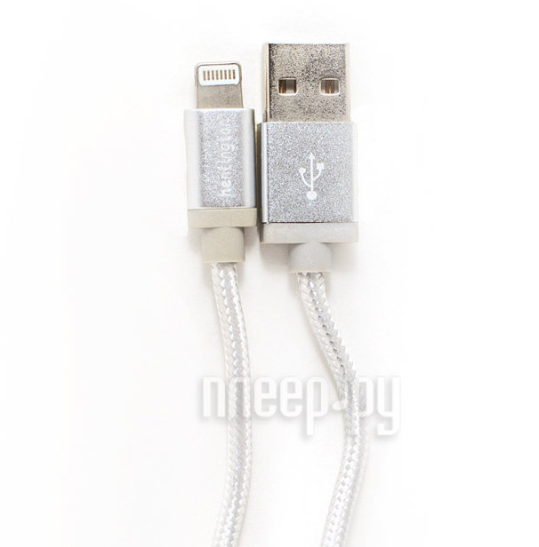  Hentington USB - Lightning 8 pin 1m Silver HL-1210 