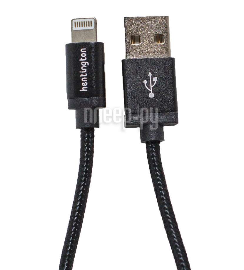  Hentington USB - Lightning 8 pin 1m Black HL-1213 