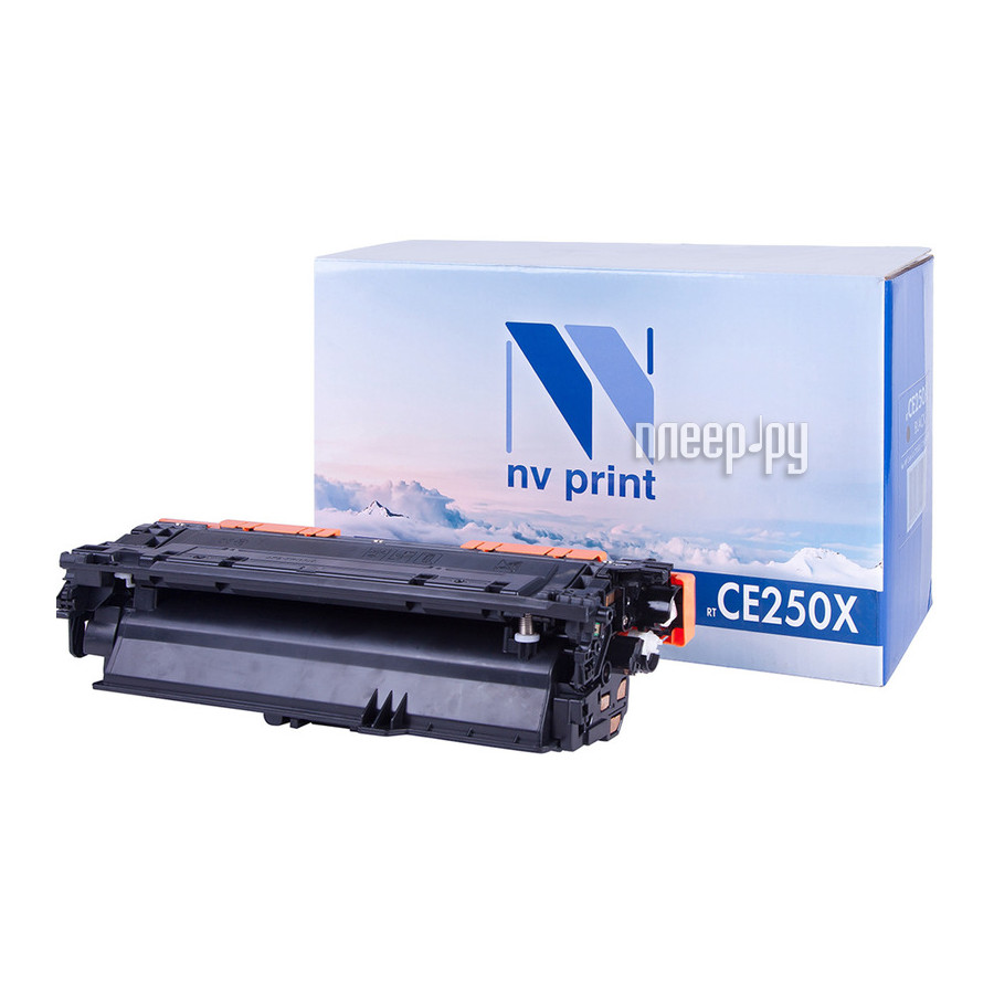  NV Print CE250X Black  LaserJet Color CP3525 / CP3525dn / CP3525n / CP3525x / CM3530 / CM3530fs / Canon i-SENSYS LBP7750Cdn  1520 