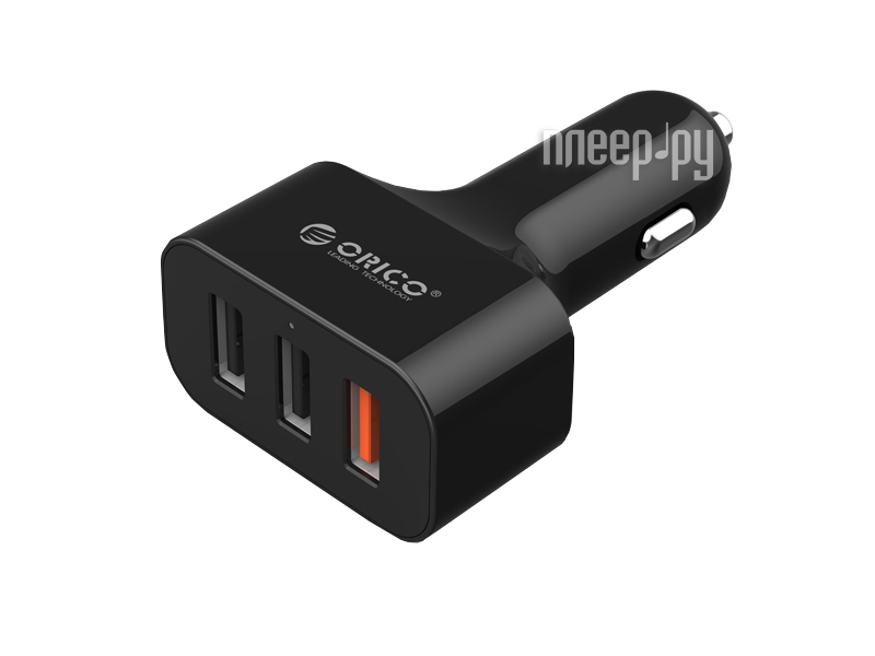   Orico UCH-2U1Q USB 3-ports Black
