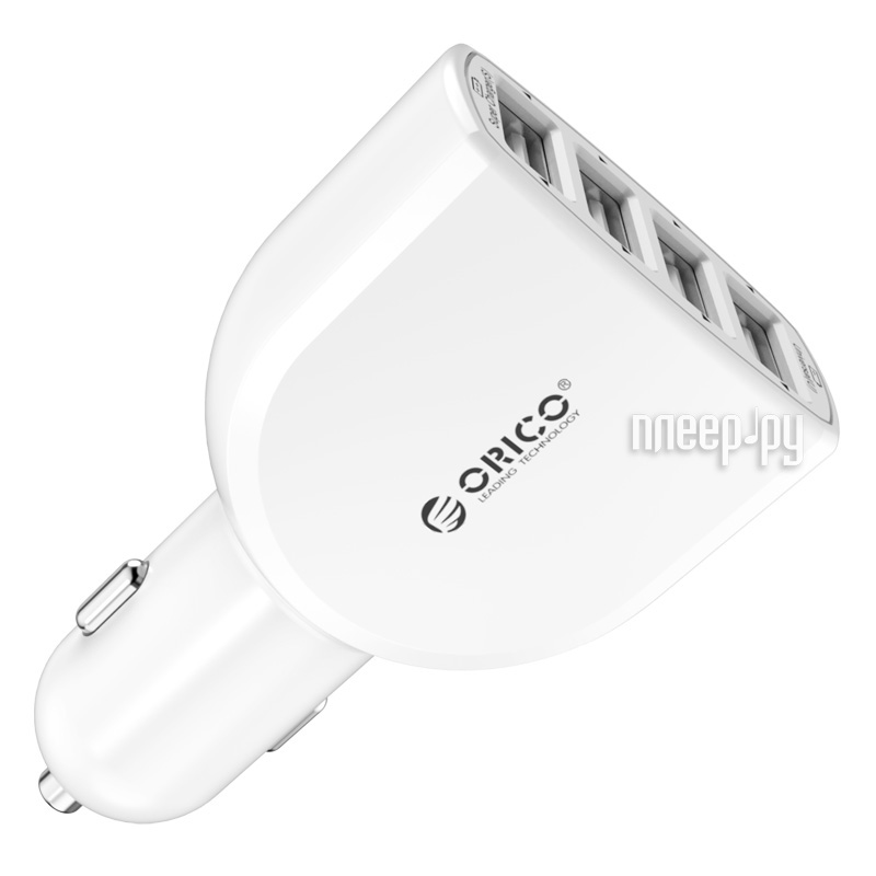   Orico UCA-4U USB 4 ports White 