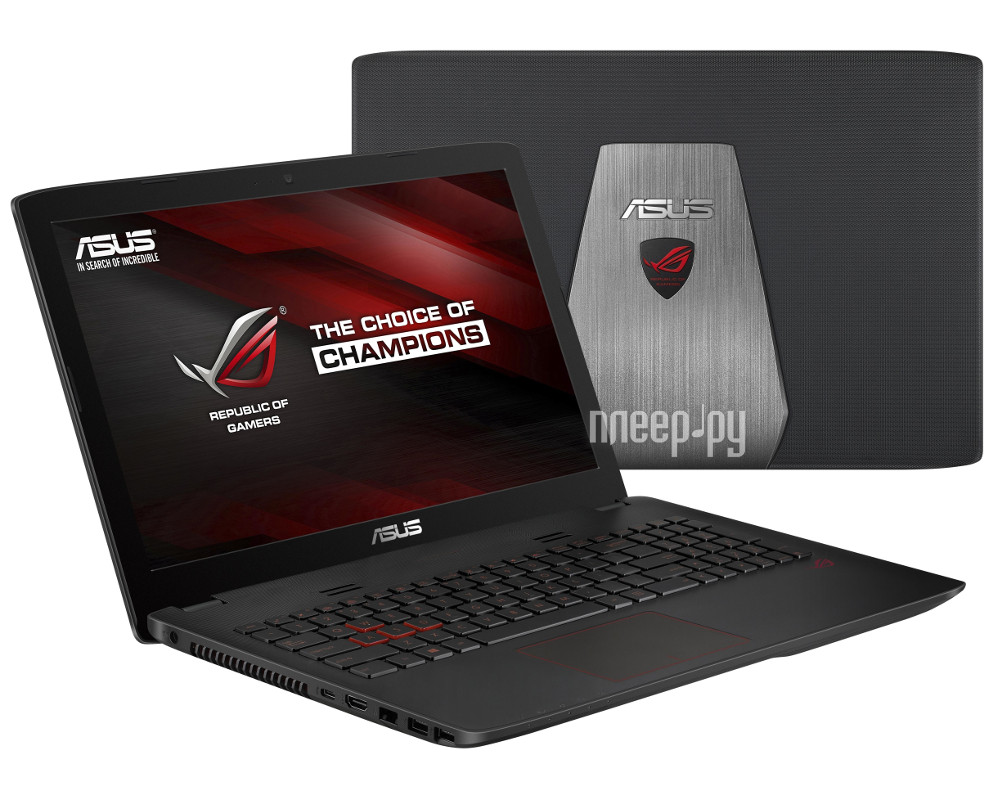 Ноутбук ASUS GL552VW-CN867T 90NB09I1-M10950 (Intel Core i7-6700HQ 2.6 GHz / 8192Mb / 1000Gb / DVD-RW / nVidia GeForce GTX 960M 2048Mb / Wi-Fi / Bluetooth / Cam / 15.6 / 1920x1080 / Windows 10 64-bit)