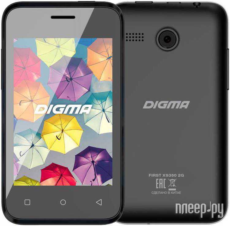   Digma First XS350 2G Black