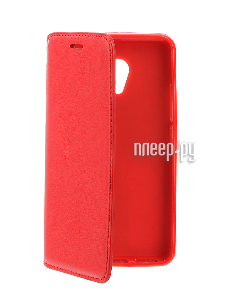   Meizu M3s / M3 mini / Meilan 3 Cojess Book Case New Red 