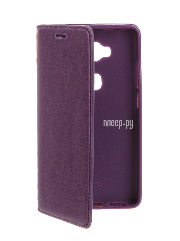   Huawei Honor 5X Cojess Book Case New Purple 