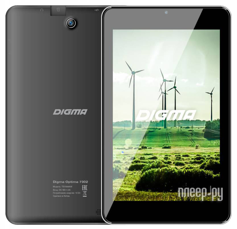  Digma Optima 7302 TT7068AW (AllWinner A33 1.3 GHz / 512Mb / 8Gb / Wi-Fi / Cam / 7.0 / 1280x800 / Android) 388009  2185 