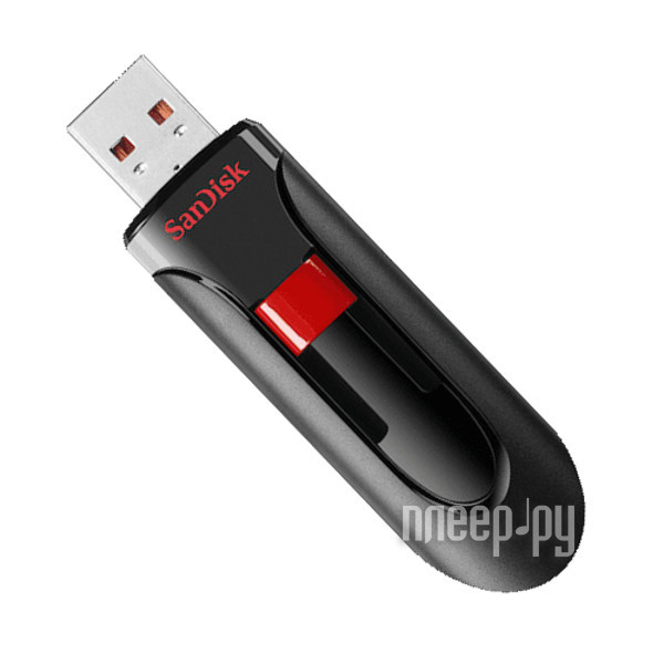 USB Flash Drive 256Gb - SanDisk CZ60 Cruzer Glide Black SDCZ60-256G-B35  4090 