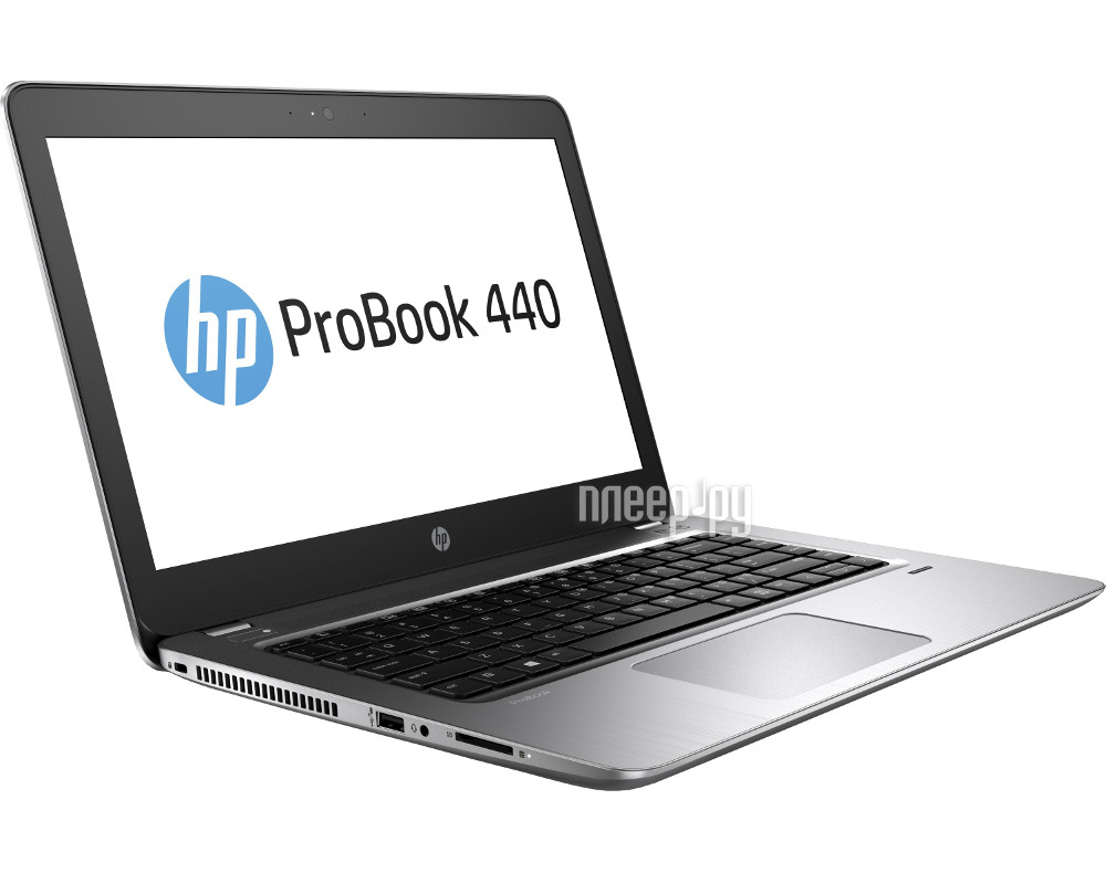  HP ProBook 440 G4 Y7Z63EA (Intel Core i3-7100U 2.4 GHz / 4096Mb / 128Gb SSD / No ODD / Intel HD Graphics / Wi-Fi / Bluetooth / Cam / 14.0 / 1920x1080 / Windows 10 64-bit) 