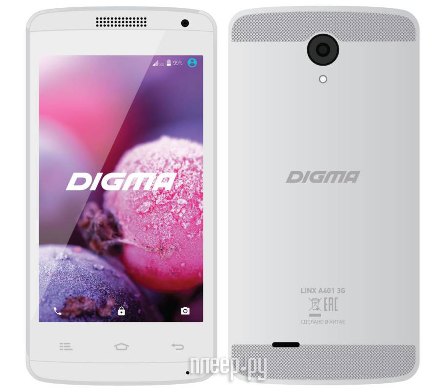   Digma Linx A401 3G White 