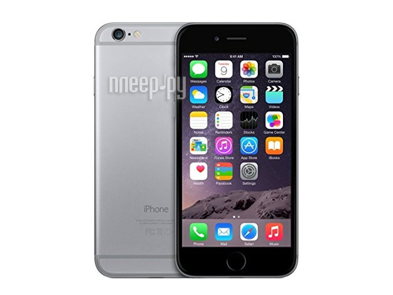   APPLE iPhone 6 - 16Gb Space Gray MG472RU / A 