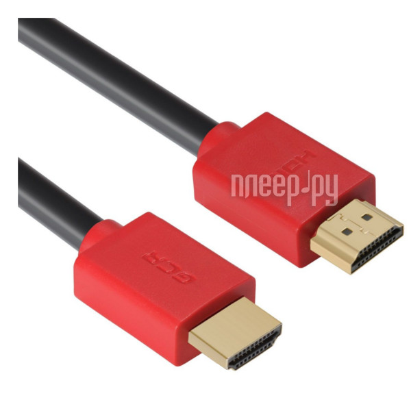  Greenconnect HDMI M / M v2.0 1m Black-Red GCR-HM451-1.0m