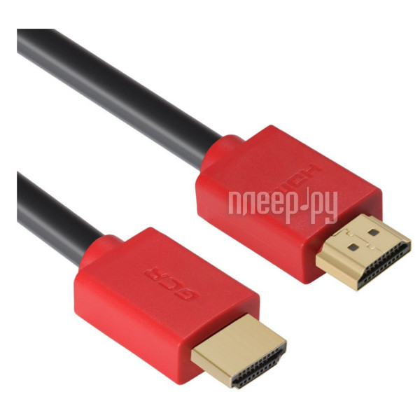  Greenconnect HDMI M / M v2.0 2m Black-Red GCR-HM451-2.0m