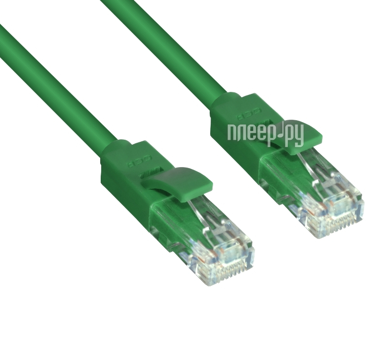  Greenconnect UTP 24AWG cat.5e RJ45 T568B 2m Green GCR-LNC05-2.0m  126 