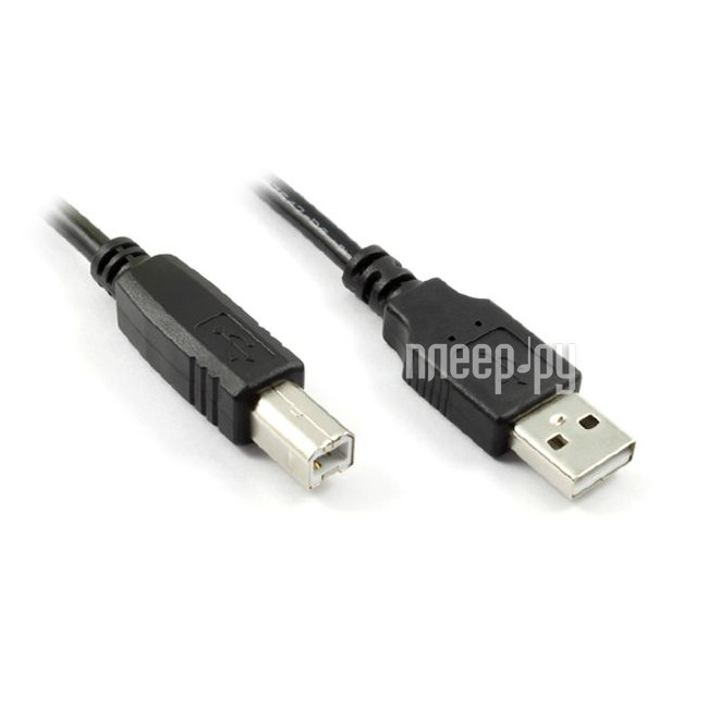  Greenconnect USB 2.0 AM - BM 5m Black GCR-UPC3M-BB2S-5.0m 