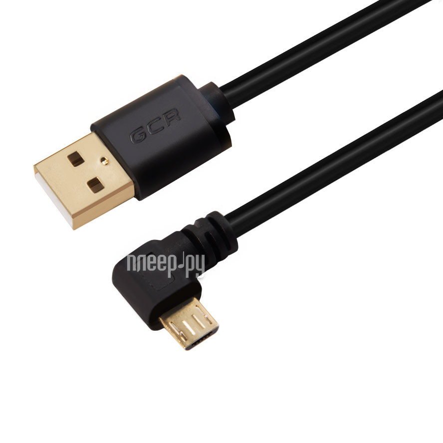  Greenconnect Micro USB 2.0 AM - Micro B 5pin 0.75m Black GCR-UA8AMCB6-BB2S-G-0.75m